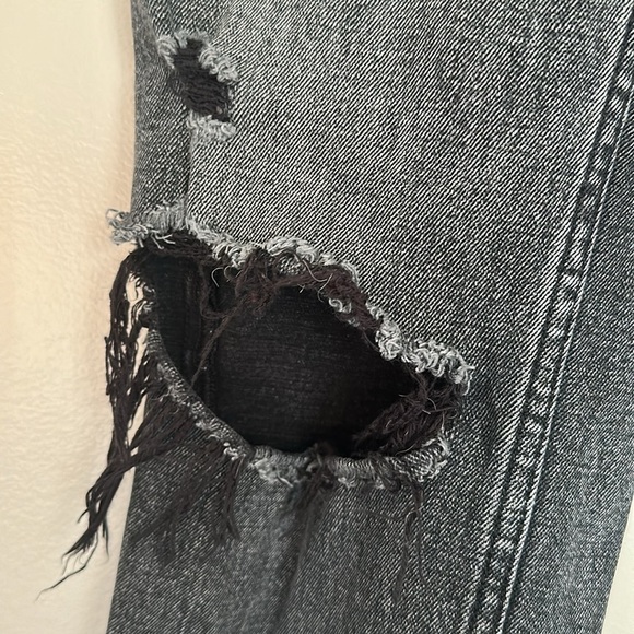 Abercrombie & Fitch Ankle Straight Ultra High Rise - Picture 4 of 5